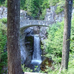 Christine Falls at Mount Rainier Pacific Northwest - Waterfall 